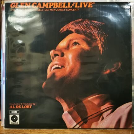 GLEN CAMPBELL - LIVE - Vinyl, LP, Album, - PLAK