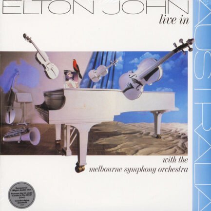 ELTON JOHN ‎– LIVE IN AUSTRALIA (WITH THE MELBOURNE SYMPHONY ORCHESTRA- Vinyl, LP, Album, - PLAK