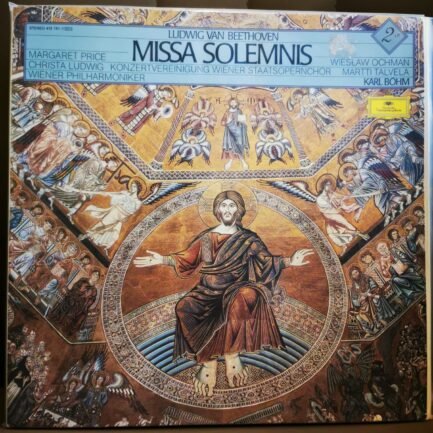 Beethoven-Missa Solemnis Op.123 For 4 Solo Voices Vinyl, LP-plak