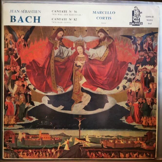 Johann Sebastian Bach-Cantate No.56; Cantate No.82-Vinyl, LP plak