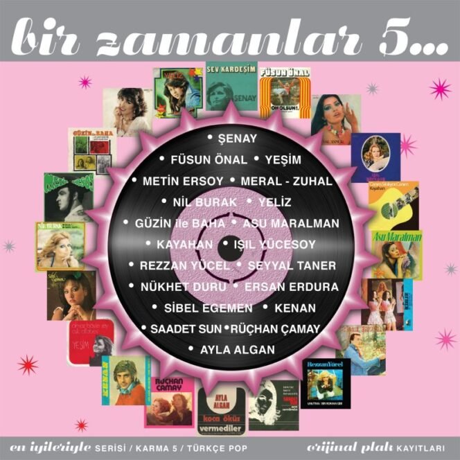 Çeşitli Sanatçılar & Various ‎– Bir Zamanlar-5 CD ( Sıfır Ambalajında ) ( Şenay - Saadet Sun - Füsun Önal - Işıl Yücesoy ..vb.)