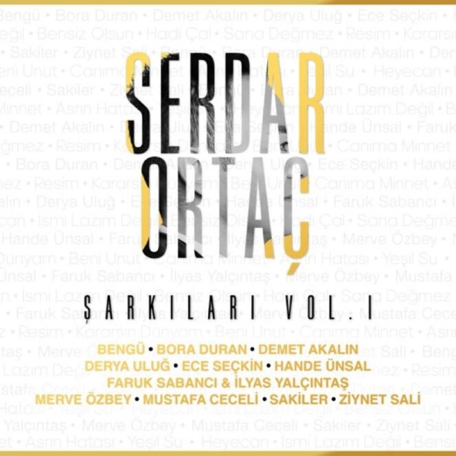 Çeşitli Sanatçılar / Various – Serdar Ortaç Şarkıları Vol. 1 CD ( Sıfır Ambalajında ) ( Bengü - Derya Uluğ - Ziynet Sali ..vb.)
